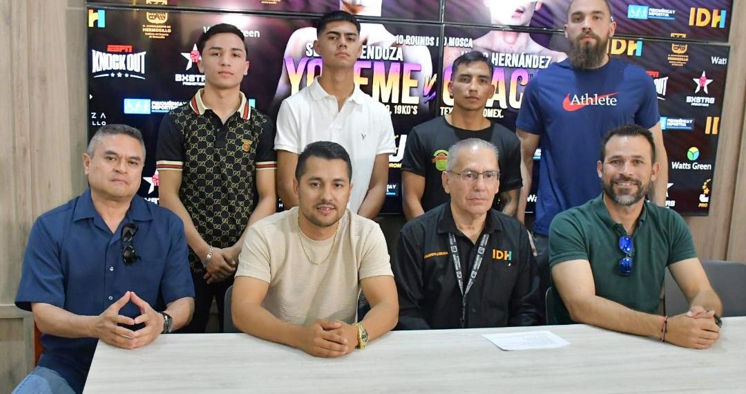Invitan IDH y promotores a velada boxística en Hermosillo