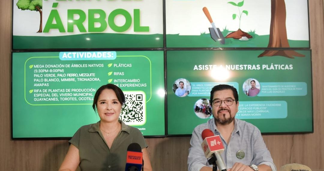 Celebrará Vivero Municipal Feria del Árbol con mega donación de especies nativas