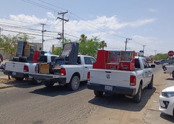 Aseguran en San Luis Río Colorado 16 máquinas “tragamonedas”