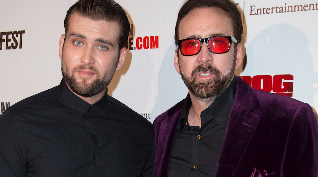 Hijo de Nicolas Cage es detenido por agresión con arma mortal