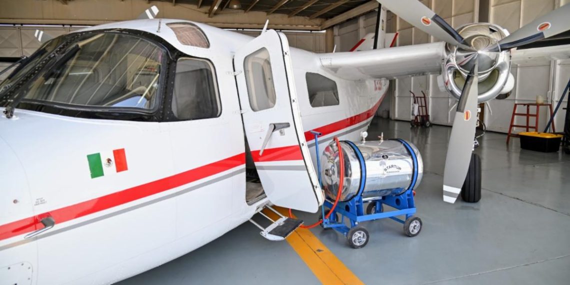 Inician vuelos del Programa Estatal de Inducción de Lluvias