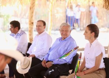 Cierran Gobernador Durazo, presidente López Obrador y presidenta electa Sheinbaum gira por Sonora con restitución histórica al pueblo Yaqui