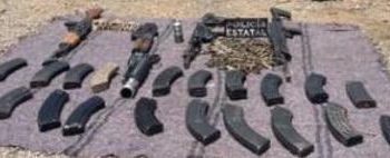 Registra Policía Estatal aseguramientos de sustancias prohibidas y armas en operativos por municipios