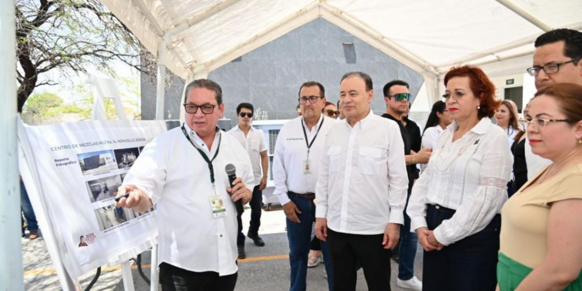 Supervisa Gobernador Durazo avance de Centro de Mezclas en Clínica 14 del IMSS