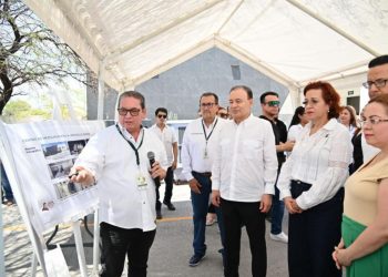 Supervisa Gobernador Durazo avance de Centro de Mezclas en Clínica 14 del IMSS