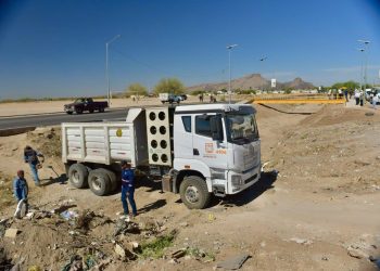 Listo Ayuntamiento de Hermosillo con limpieza de canales y arroyos por temporada de lluvias
