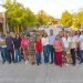 Entrega Toño Astiazarán pavimentación de calle con concreto hidráulico en El Ranchito