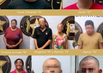 En operativo coordinado AMIC captura 9 personas, efectúa 7 cateos, ejecuta órdenes de aprehensión y decomisa droga