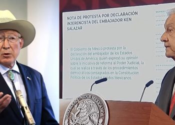 AMLO: “burda actitud intervencionista” del embajador de EU