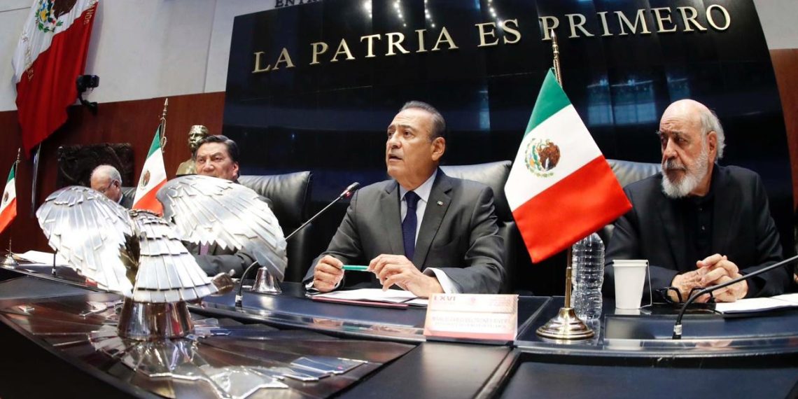 Manlio Fabio Beltrones presidió la instalación del Senado de la República y tomó protesta a las y los 128 Senadores