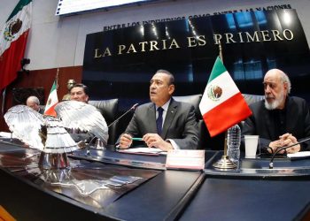 Manlio Fabio Beltrones presidió la instalación del Senado de la República y tomó protesta a las y los 128 Senadores