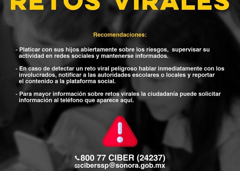 Recomienda Unidad Cibernética prevenir la participación en retos peligrosos