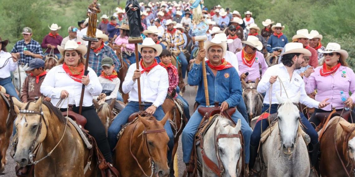 Huachinera Sonora celebra sus fiestas patronales en honor a San Ignacio de Loyola