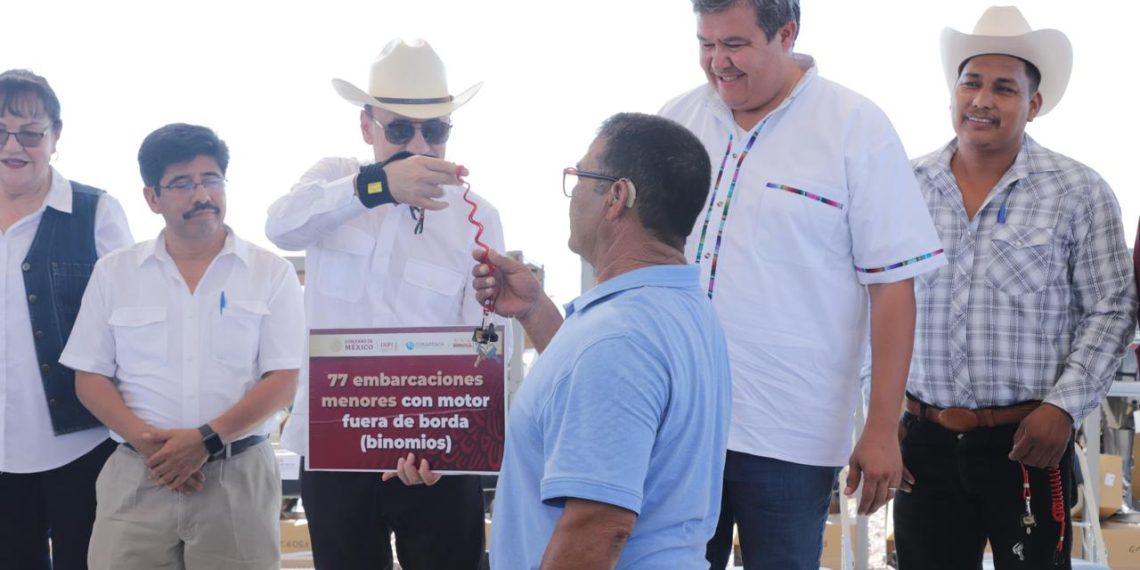 Cumple al 100% CONAPESCA su misión dentro del Plan de Justicia para el Pueblo Yaqui