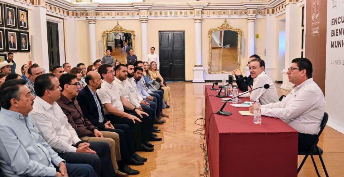 Refrenda Gobernador Durazo compromiso de gobierno municipalista en reunión con alcaldes electos