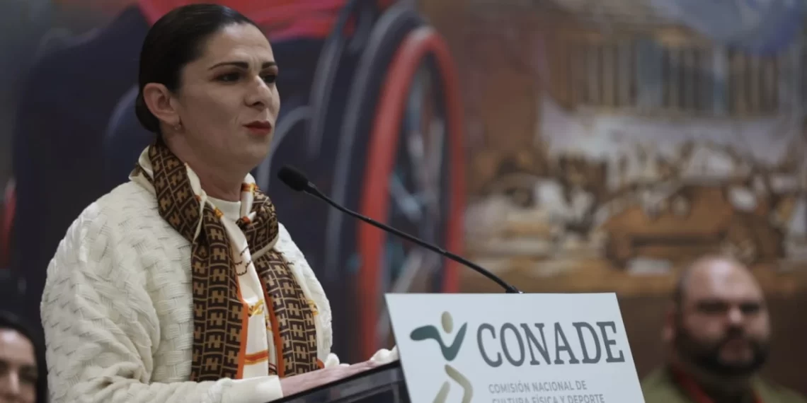 Ana Guevara se despide de la Conade