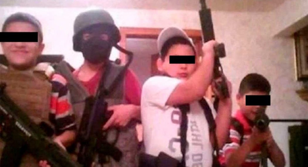 En México, 30 mil niños unidos a grupos criminales