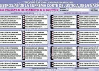 Es una incógnita el número de boletas para elección judicial