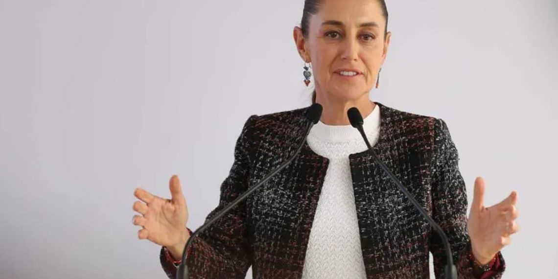 Sheinbaum revela el nuevo emblema el gobierno de México