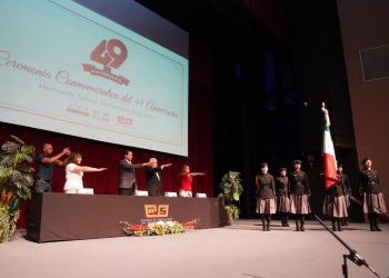 Conmemoran autoridades educativas 49 aniversario de Cobach Sonora