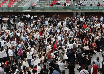 “Es muy buena noticia”: AMLO celebra aprobación de la reforma al Poder Judicial