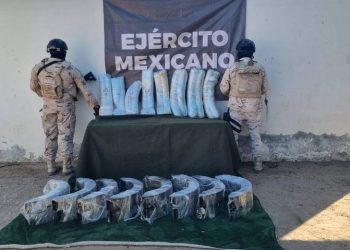 Militares aseguran cerca de medio millón de pastillas de fentanilo en San Luis Río Colorado