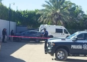 Encuentran cuerpo sin vida en el estacionamiento de una funeraria de San Luis Río Colorado