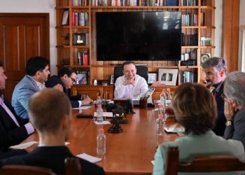 Potencia Gobernador Durazo proyectos estratégicos del Plan Sonora con directivos del Banco Mundial y Puerto de Amberes