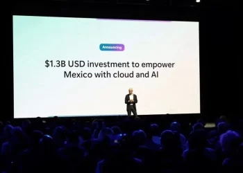 Anuncia Microsoft inversión de 1,300 mdd en México