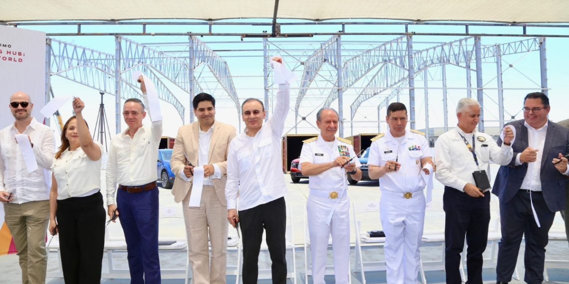 Consolida Gobernador Durazo modernización del Puerto de Guaymas como puerta logística del noroeste