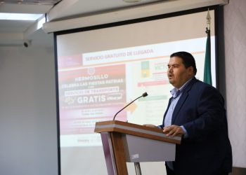 Anuncia Gobierno de Sonora transporte gratuito para la celebración del Grito en HMO