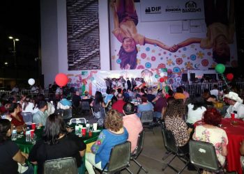 Realiza Voluntariado Isssteson Noche Mexicana en apoyo a niñas y niños de la zona rural