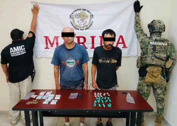 Capturados dos sujetos y se asegura droga en cateo realizado en San Luis Río Colorado