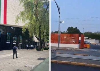 Levantan plantones en San Lázaro y Senado