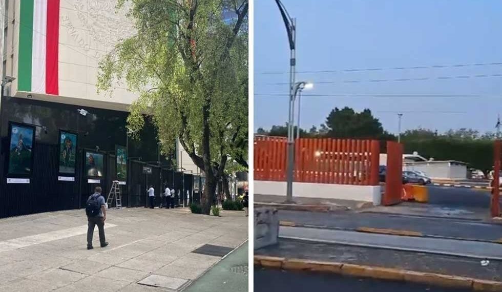 Levantan plantones en San Lázaro y Senado