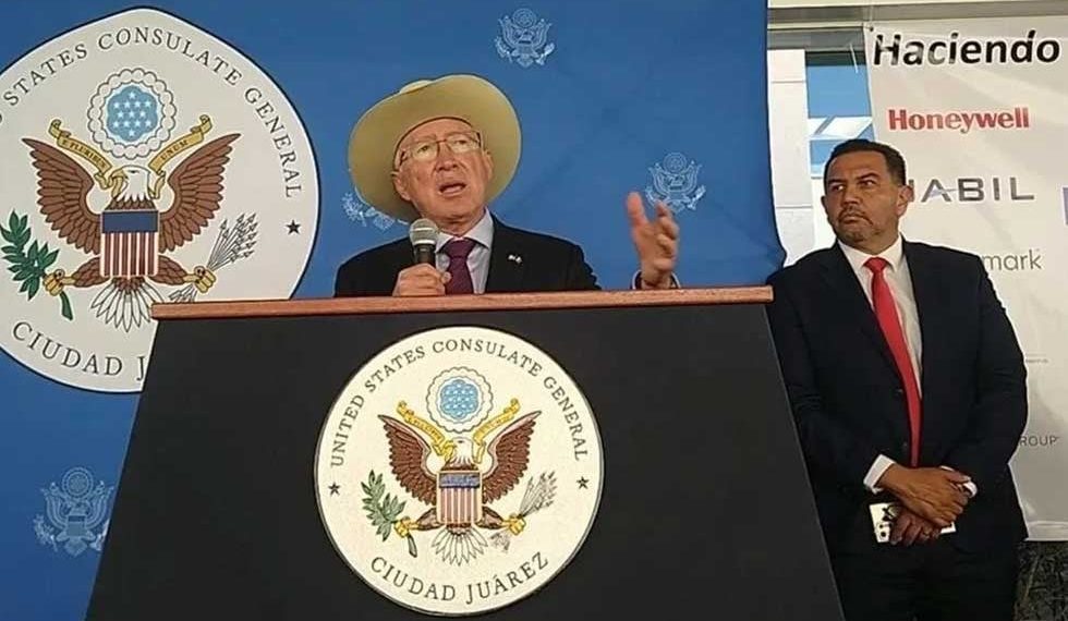 Niega Salazar que EU sea responsable de violencia en Sinaloa