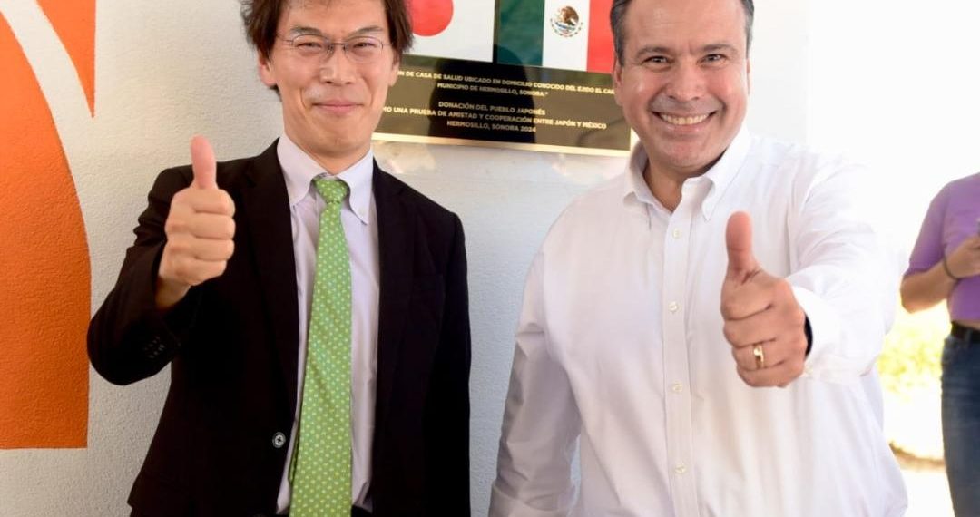 Inaugura Toño Astiazarán Casa de Salud en ejido El Carmen rehabilitada con apoyo del gobierno de Japón