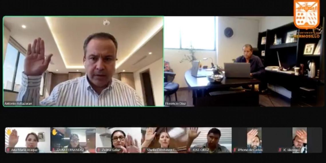 Las y los integrantes del Cabildo de Hermosillo aprobaron por unanimidad el acta número 70 correspondiente a la sesión ordinaria del 10 de septiembre del presente año.