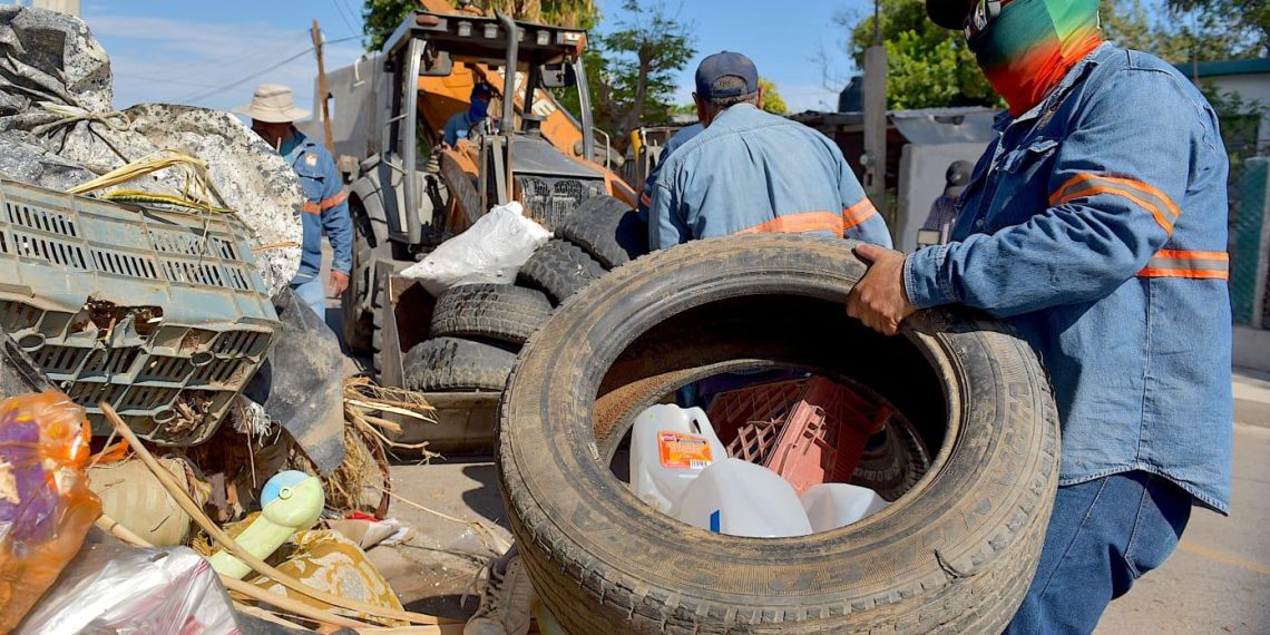 Recolecta Gobierno Municipal 38 toneladas de cacharros