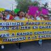Marchan integrantes de la Unión de Usuarios contra la CFE