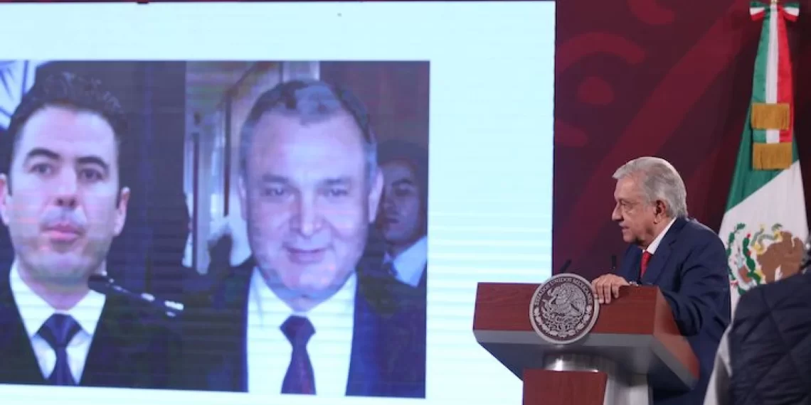 AMLO reta a García Luna a publicar evidencia sobre su acusación de corrupción