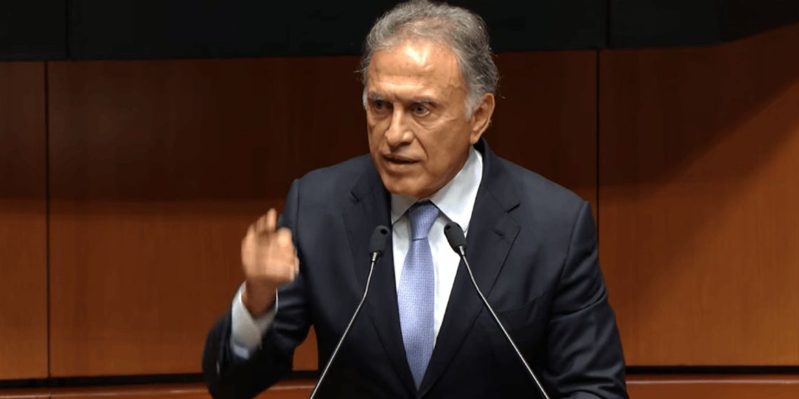 Senador Yunes Linares no se compromete a votar contra reforma judicial