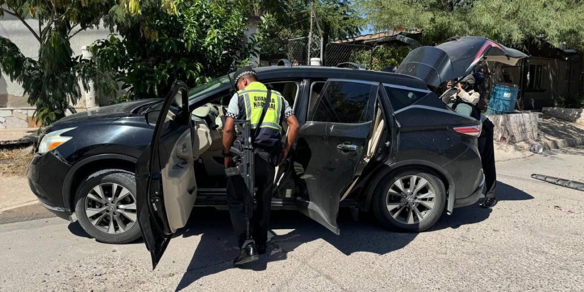 Aseguran a presunto criminal en Agua Prieta