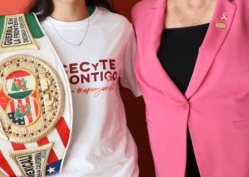 Alumna de Cecyte Sonora gana por sexta ocasión primer lugar en torneo binacional de box amateur
