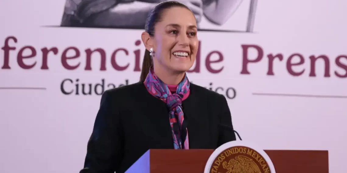 Sheinbaum da banderazo a plan de trenes en México