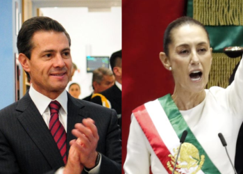 Peña Nieto vuelve a las redes para felicitar a Sheinbaum por su investidura
