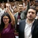 Hijo de AMLO acude a su primer mítin de Morena en Nuevo León