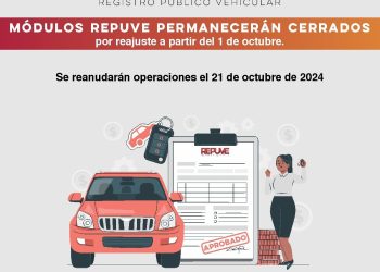 Retomará Repuve Sonora actividades el 21 de octubre por ajustes operativos