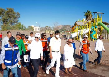 Supervisa Gobernador Durazo avance del 60% de rehabilitación de La Sauceda