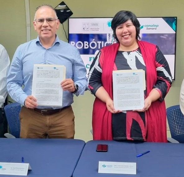Fortalece Conalep Sonora aprendizaje sobre robótica y biónica en sus planteles
